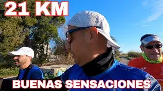 As&iacute; cerramos la semana 21 km  de rodaje largo y sensaciones muy positivas