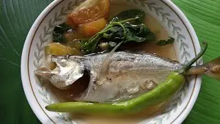 sinabawang isda na May kangkong/Saki mix vlog