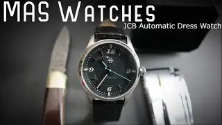 MAS SKY STEEL JCB DRESS WATCH - Miyota 9039 Automatic Sport Dress Watch From Matt and Sons