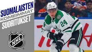 Самые впечатляющие выступления финских игроков в этом сезоне НХЛ 🇫🇮 Лучшие моменты года от фински...