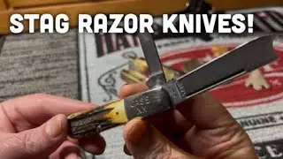 Razor Knives ~ One Arm Man Knives ~ Case XX Fight’n Rooster