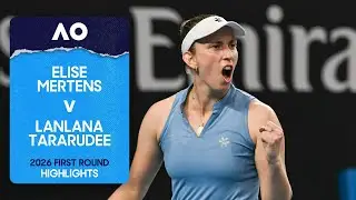 Elise Mertens v Lanlana Tararudee Highlights | Australian Open 2026 First Round