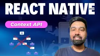 React Native Tutorial Hindi 58 - Context API with React Native
