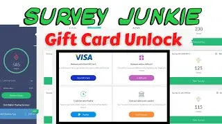Survey Junkie Gift Card Unlock Methods ! Update Methods 2022
