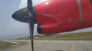 Air india small plane landing & takeoff, small plane takeoff and landing in chandigarh