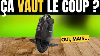 Inmotion Monocycle &Eacute;lectrique V8S &ndash; Adultes, Noir, 1000W, Autonomie Jusqu&rsquo;&agrave; 70 km