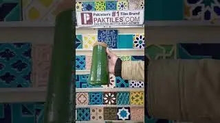 Green Glazed Khaprail Tile Manufacturing Information in Islamabad l Home Delivery Service Pakistan 