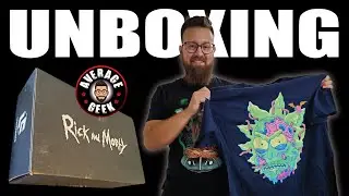 Rick & Morty Loot Crate Mystery Box UNBOXING