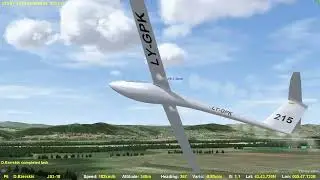 Condor 3 Flight Simulator AA3 Landscape Final Glide