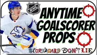 January 23 NHL Anytime Goalscorer Player Props and Analysis | #nhlpicks