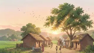 🌧️ Village Life Style | Rainy Day Cozy Moments | Peaceful Slow Living Animation 🌿