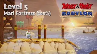 Asterix & Obelix - Mission Babylon - Level 5 - 100% [4K] Mari Fortress