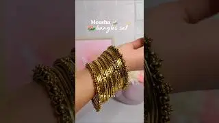 Meesho viral glass bangles ✨ #shorts#ytshorts #meeshofinds #meesho #bangles