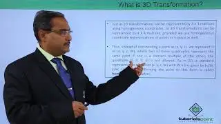 What is 3D Transformation?