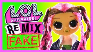 L.O.L. Surprise! O.M.G. Remix Honeylicious Fashion Doll | FAKE VS REAL  | i❤L