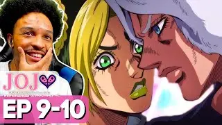 Прогноз погоды слишком хорош! | Реакция на 9-10 серии JJBA Stone Ocean