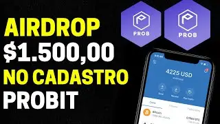 PROBIT GLOBAL - AIRDROP PAGANDO 1500 SCONEX - MAIS TOKENS ONUS