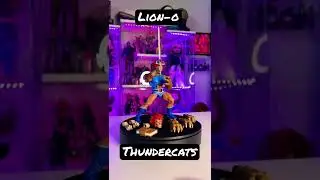 Lion-o from the classic 80s cartoon show Thundercats, figure by Super 7