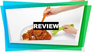Review KitchenCraft Colourworks Silicone Cooking Spoon, 27 cm - Orange [2019]