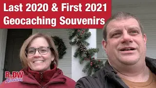 Last 2020 & First 2021 Geocaching Souvenirs