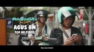 Agus BM Top Up Flazz Pakai blu