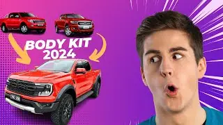 Body Kit Remodela&ccedil;&atilde;o FORD RANGER 2013 em diante para 2024 RANGER RAPTOR