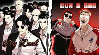 (30) This man overpowered Jungoo Kim, and Gun acknowledged him. Lookism big deal