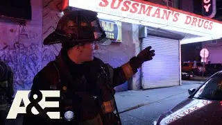 Live Rescue: Fire Engulfs Second-Floor Apartment Above Pharmacy | A&E