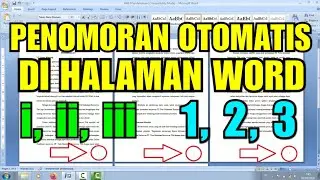 Cara membuat Nomor Halaman Otomatis di Word