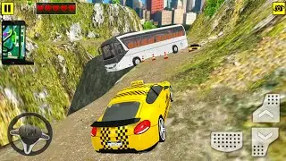 Rural Taxi Driver Simulator #3 - Roofless Taxi and Porsche Drive - Android Gameplay