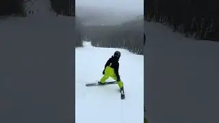 Skiing western territory