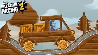 Wooden Car & Map | Hill Climb Racing 2 | (Create CAR)