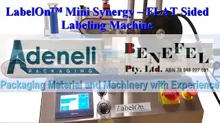 LabelOn Mini Synergy 510 Flat Sided Products Labeling Machine