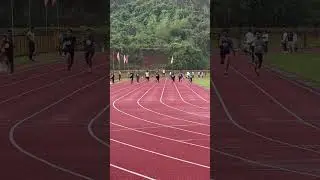 Kvs regional sports meet 100m u-19 boys 3rd position.   #kvs #sports #100m #200m #athletics #RSM2025