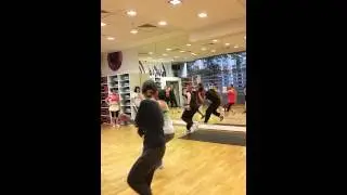 Dance @ world class Downtown Bucharest