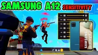 SAMSUNG A12 FREE FIRE SENSITIVITY SETTINGS 2026 🎯 NO RECOIL + AUTO HEADSHOT - 100% Working!