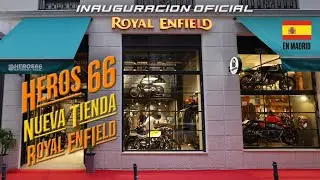 Inauguraci&oacute;n Tienda oficial Royal Enfield en Madrid