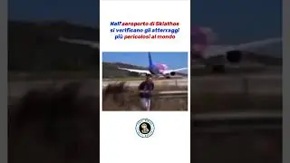Gli atterraggi pi&ugrave; PERICOLOSI al mondo! ✈️ #curiosit&agrave; #imparaconyoutube