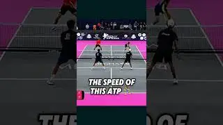 Impressive speed with the chase & ATP in Pickleball Indian Open #pickleball #pickleballers #atp