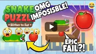 Snake puzzle 🐍 🐍 🐍 Level 1 to 20 Complete 💯 online Games