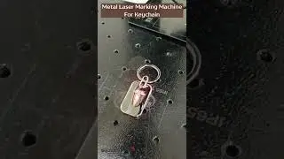 Metal Laser Marking Machine For Keychain | 20w,30w,50w