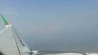 EVA Air Airbus A321-200 Landing at Chiang Mai International Airport, Thailand