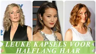 Halflange kapsels zomer 2017 dames