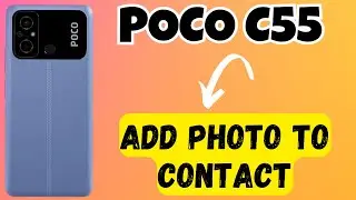 POCO C55  How to Add Photo to Contact || Contact Photo Settings || Add pictures to contact