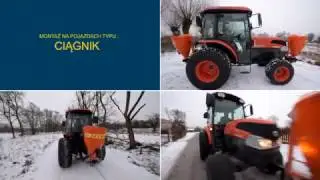 Salt Drog Dexwal posypywarka W&oacute;zek widłowy piaskarka