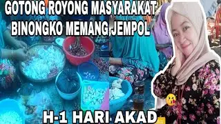 GOTONGROYONG MASYARAKAT BINONGKO DI