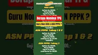Berapa Jumlah Nominal Tunjangan Profesi Guru (TPG) Non ASN dan ASN PPPK? Berikut Rinciannya