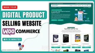 ✨Digital Products Website Wordpress |  How To Make A Digital Product Selling Website in WordPress