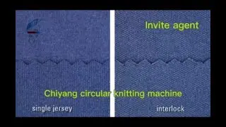 Chiyang Circular Knitting Machine - Fabric Structure Display