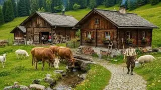 Biginilah kehidupan sehari hari  di pegunungan Alpen Swiss - standar hidup tetap tinggi